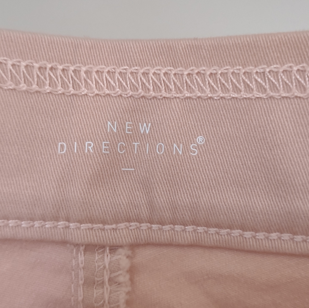 Capri Pants Belk New directions May pink Pull On 14 - Picture 4 of 9